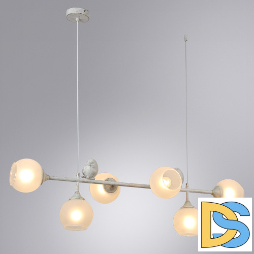 Подвесная люстра Arte Lamp Gemelli A2150SP-6WG