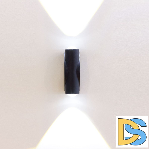 Фасадный светильник AM Group AM359-2X1W BK 4000K