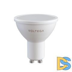Лампа светодиодная диммируемая Voltega GU10 6W 2800K VG2-S2GU10warm6W-D 8457