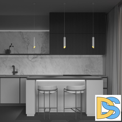 Подвесной светильник Maytoni Technical Lipari P044PL-01-40GU10-W