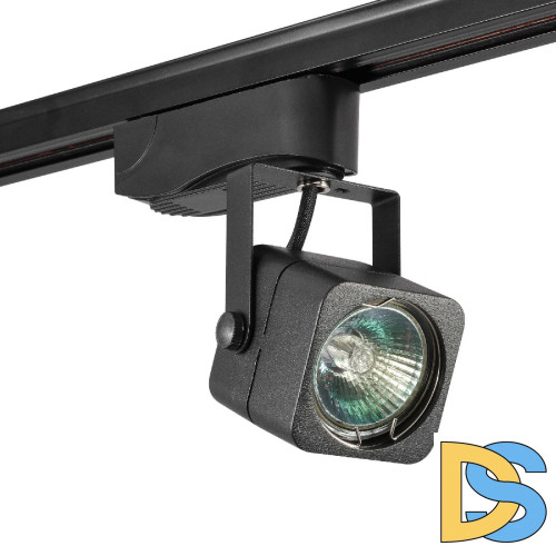 Трековый однофазный светильник AM Group AM233 BK