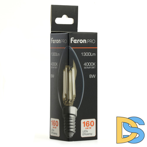 Светодиодная лампа Feron LB-1208 E14 8W 4000K 51248