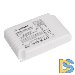 Блок питания Arlight ARJ-SP-60-PFC-DALI2-PD (60W, 9-71V, 0.35 -1.05A, IP20) 033732