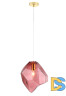 Подвесной светильник Crystal Lux NUESTRO SP1 GOLD/PINK