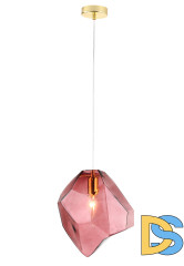 Подвесной светильник Crystal Lux NUESTRO SP1 GOLD/PINK