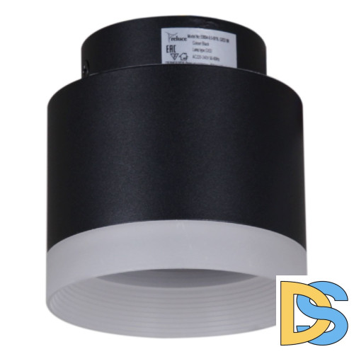 Накладной светильник Reluce 53004-9.5-001IL GX53+LED3W BK