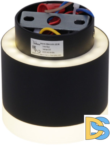 Накладной светильник Reluce 53004-9.5-001IL GX53+LED3W BK