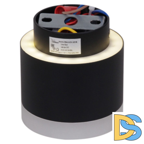 Накладной светильник Reluce 53004-9.5-001IL GX53+LED3W BK