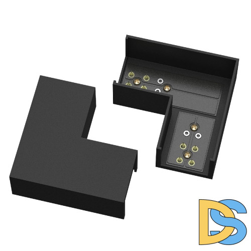 Коннектор питания угловой Maytoni Elasity TRA160CL-11B