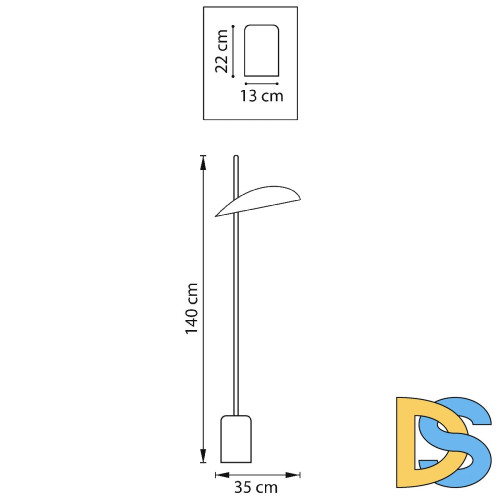 Торшер Lightstar Marmara 801713