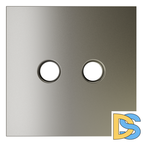 Накладка для розетки телевизионной оконечной TV+SAT, S70 (шелк)