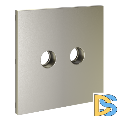 Накладка для розетки телевизионной оконечной TV+SAT, S70 (шелк)