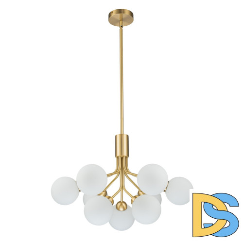 Подвесная люстра Belfast Bryson L-8130-6+3 BR GL