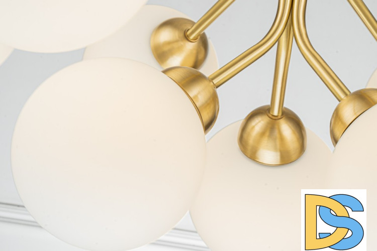 Подвесная люстра Belfast Bryson L-8130-6+3 BR GL