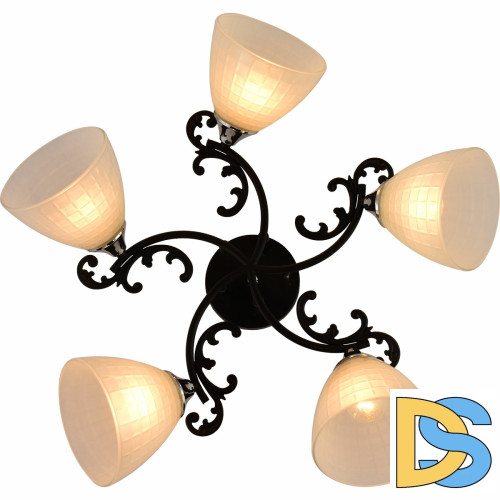 Люстра на штанге Reluce 11308-0.3-05 BK+CR