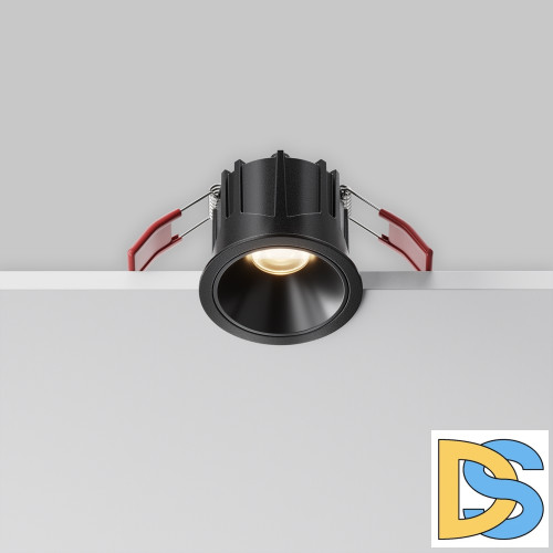 Встраиваемый светильник Maytoni Alfa LED DL043-01-10W3K-RD-B-1