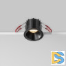 Встраиваемый светильник Maytoni Alfa LED DL043-01-10W3K-RD-B-1
