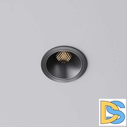 Встраиваемый светильник Maytoni Alfa LED DL043-01-10W3K-RD-B-1