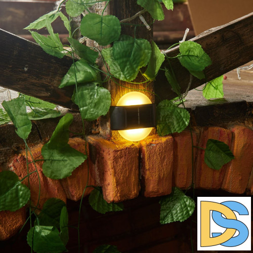 Светильник настенный на солнечной батарее Uniel USL-F-158/PM090 RONDO UL-00011588