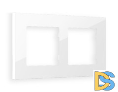 Рамка двухместная Ambrella Volt Qubi AF250102