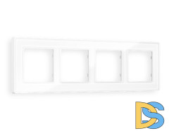 Рамка четырехместная Ambrella Volt Arctic AF580104