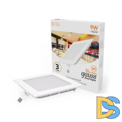 Встраиваемый светодиодный светильник Gauss 940111109