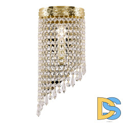 Настенный светильник Bohemia Ivele Crystal 83401BL/15IV-33 G Drops