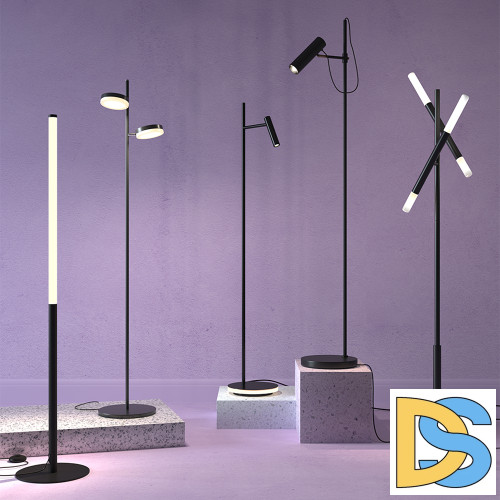 Торшер Maytoni Estudo Z010FL-L8B3K