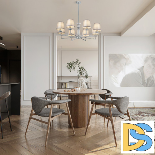 Люстра на штанге Arte Milano 344401/8 CR