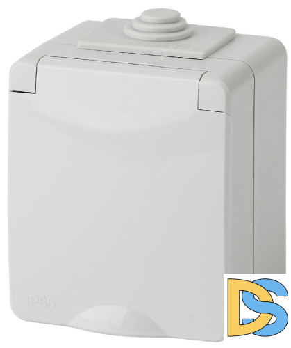 Розетка 2P+E со шторками и 2xUSB Эра 11-2602-03 Б0035990