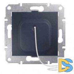 Выключатель со шнурком кнопочный, Графит, серия Sedna, Schneider Electric