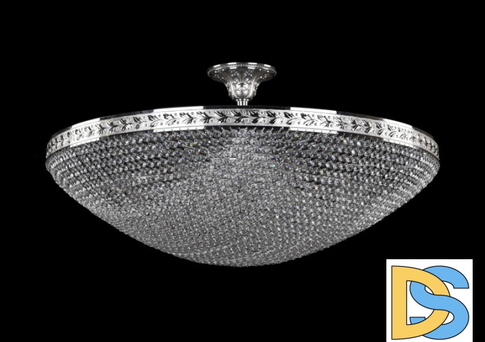 Люстра на штанге Bohemia Ivele Crystal 19321/80IV Ni