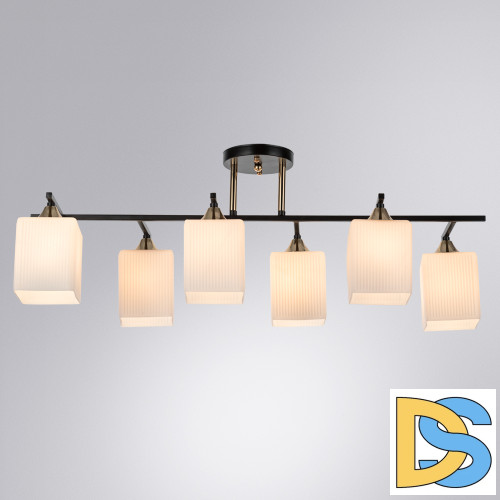 Потолочная люстра Arte Lamp Merope A4071PL-6BK