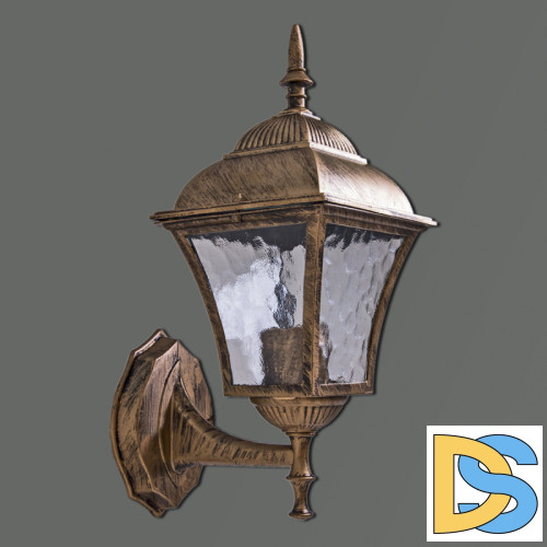 Уличный настенный светильник Reluce 08243-0.2-001W BKG