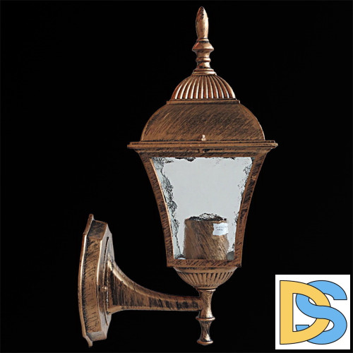 Уличный настенный светильник Reluce 08243-0.2-001W BKG