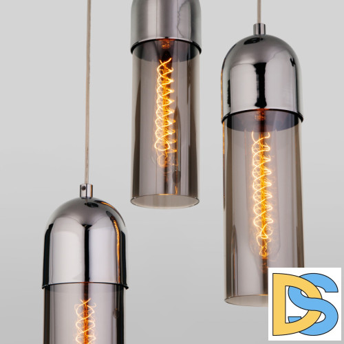 Подвесная люстра Eurosvet Airon 50180/3 дымчатый