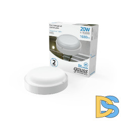 Настенно-потолочный светодиодный светильник Gauss Elementary 126411320