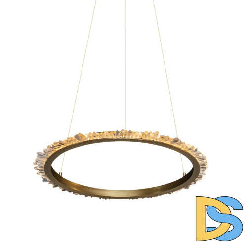Подвесной светильник Delight Collection Quartz Halo MD20020154-1A satin gold