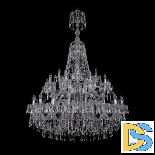 Подвесная люстра Bohemia Ivele Crystal 1403/20+10+5/400/XL-164/2d Ni