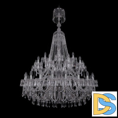 Подвесная люстра Bohemia Ivele Crystal 1403/20+10+5/400/XL-164/2d Ni