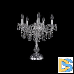Настольная лампа Bohemia Ivele Crystal 1403L/5/141-47 Ni