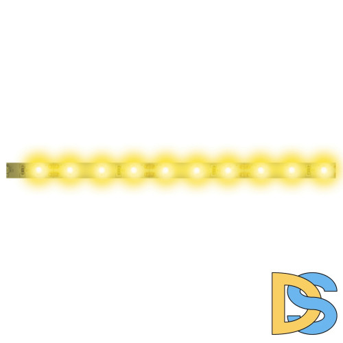 Светодиодная лента Uniel ULS-N21-2835-120LED/m-8mm-IP67-220V-8W/m-50M-YELLOW бобина