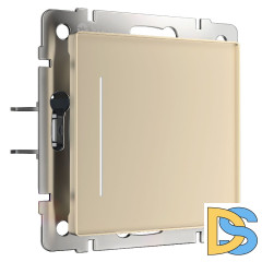 Умный сенсорный выключатель одноклавишный Werkel 4690389197925 W4513011 a064145