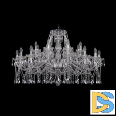 Подвесная люстра Bohemia Ivele Crystal 1413/16+8/400 Ni