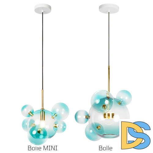 Подвесной светильник Loft IT Bolle 2027-P6 Blue mini