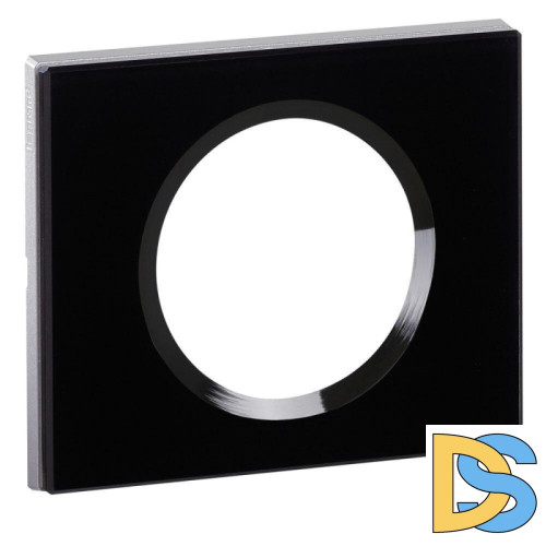 Рамка 1-постовая Legrand Celiane смальта графит 069301