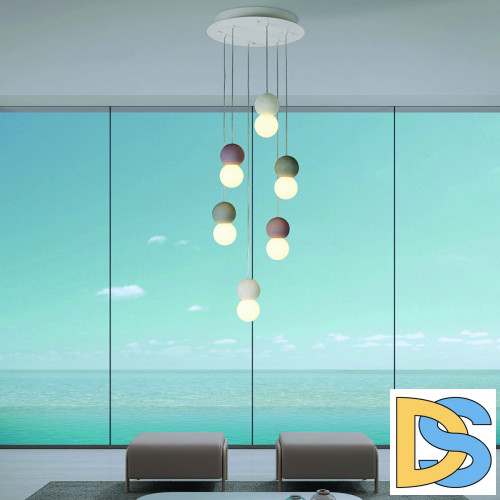 Подвесная люстра Mantra Galaxia 7622