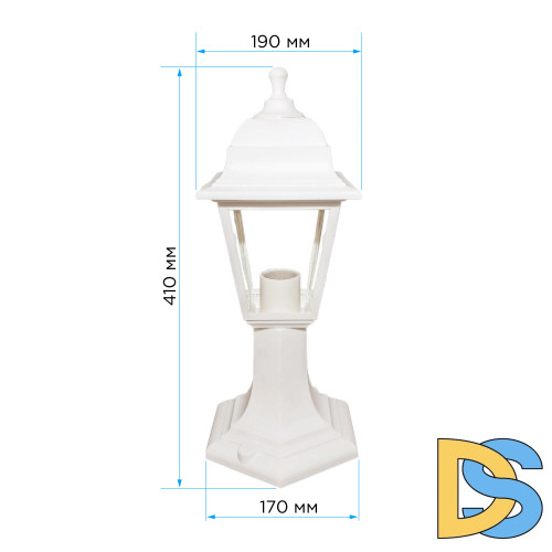 Уличный светильник Apeyron Оскар 11-12БЕЛ