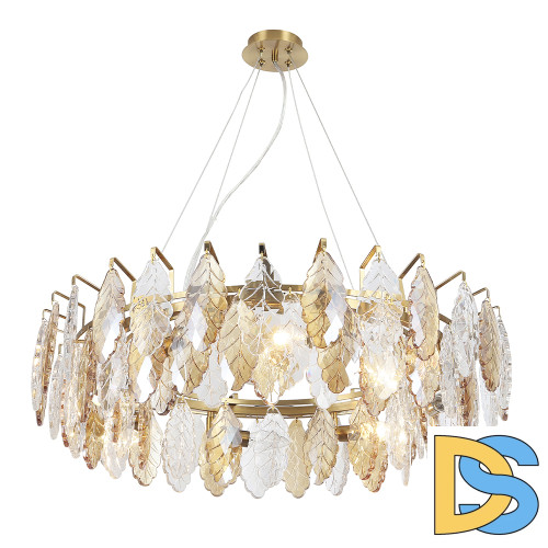 Подвесная люстра Crystal Lux TREVI SP8 BRASS