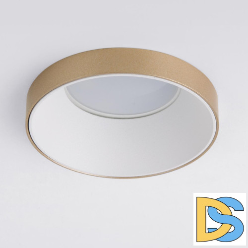 Встраиваемый светильник Elektrostandard 112 MR16 белый/золото 4690389168710